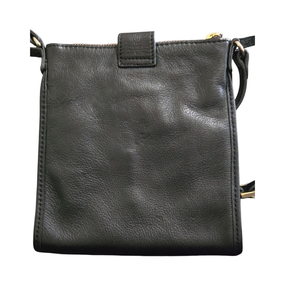 Tommy Hilfiger Black Crossbody Bag with Gold Accents - Picture 2 of 7
